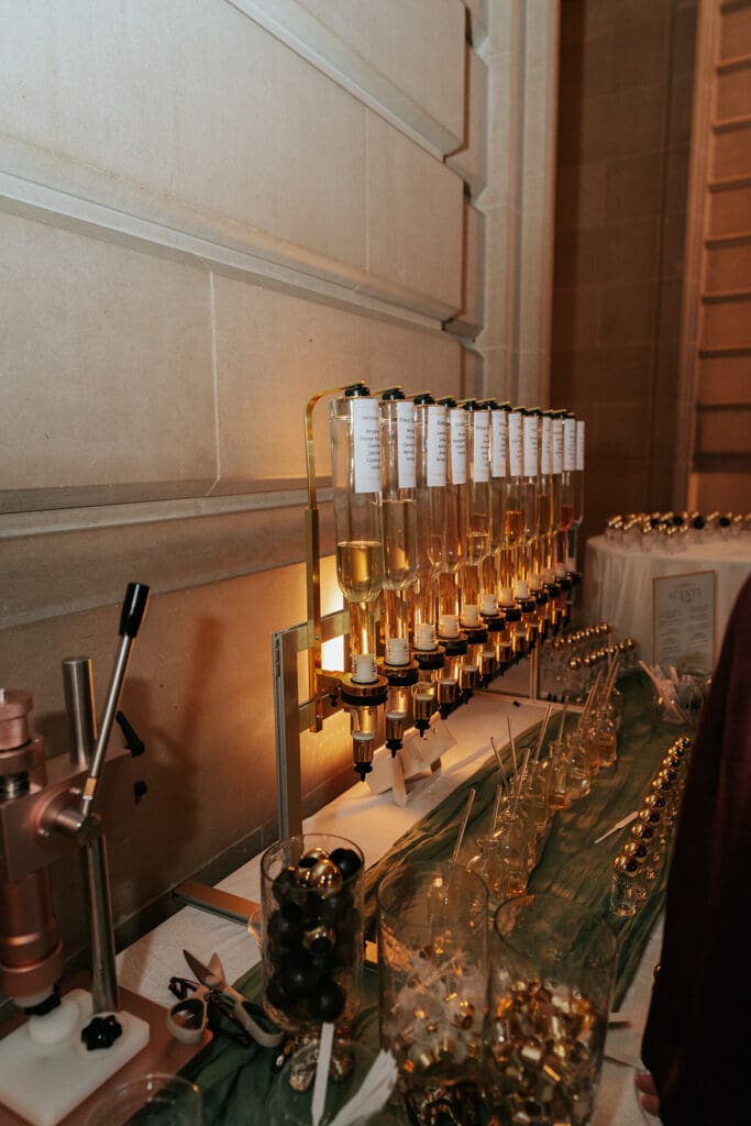 Wedding guest favors by Scented Moments perfume bar